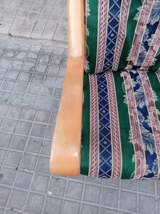 Butacas de madera por 20€