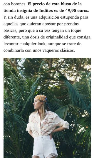 Camisa Zara 