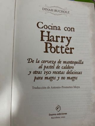 Cocina con Harry Potter