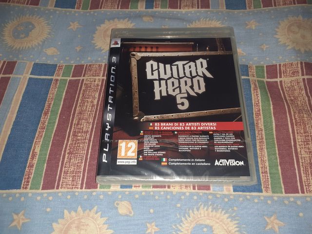 Guitar Hero 5 NUEVO PRECINTADO PS3