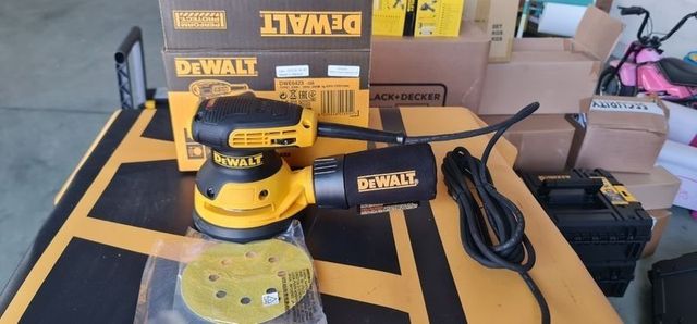 lijadora rotorbital dewalt 280w.125mm