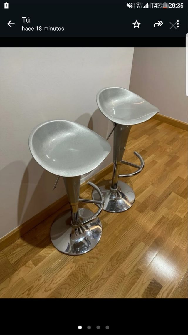 Taburetes para mesa alta / barra.