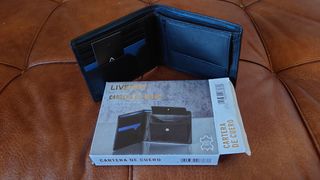 Cartera de cuero hombre