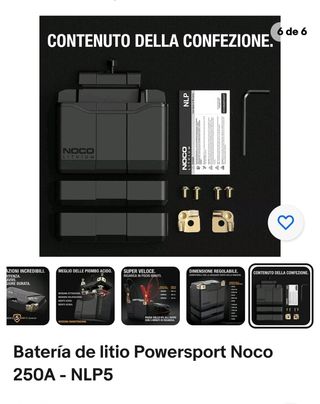 Batería de moto 