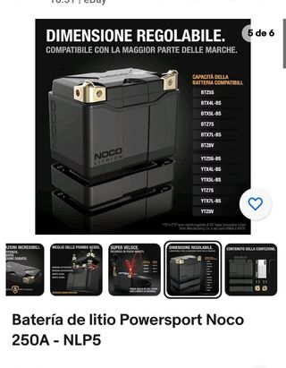 Batería de moto 