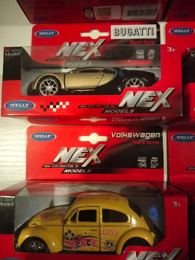 Lote 8 coches diecast Welly 1/32 1/36