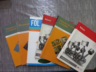 Libros automoción grados medio y superior
