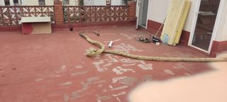 Aislamiento  térmico en terraza