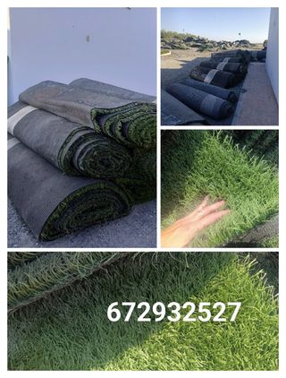 Césped artificial reciclado