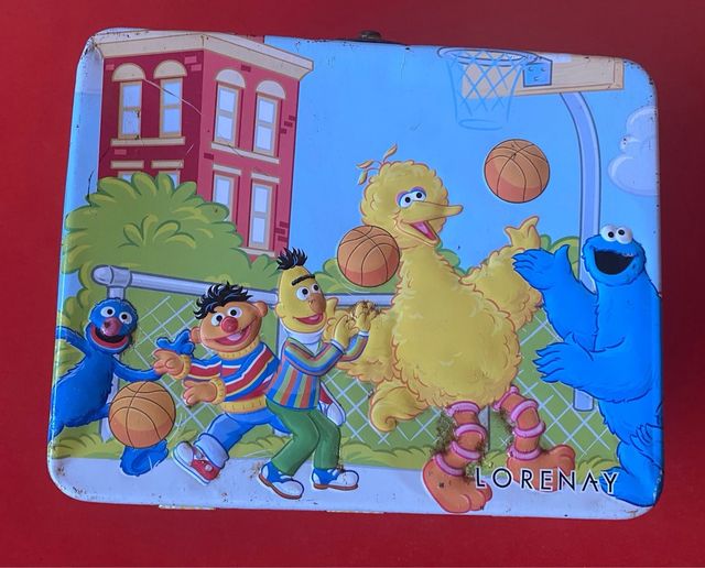 Caja metalica Barrio Sesamo Lorenay