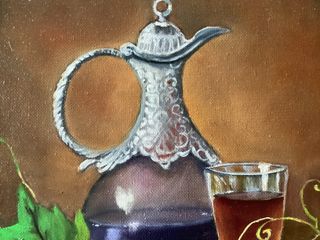 Cuadro pintura al óleo Bodegón 