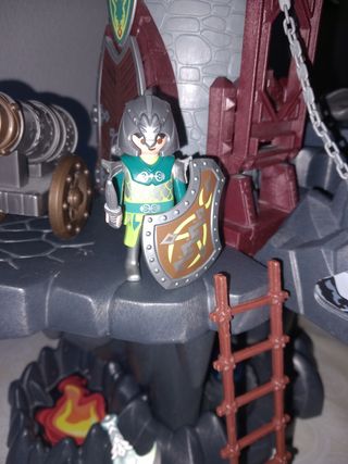 Torre dragon playmobil regalo escudo grande playmo