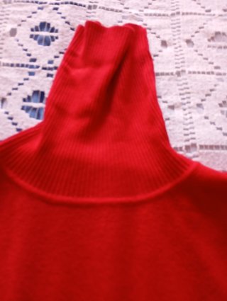 Chaleco-Vestido cuello alto
