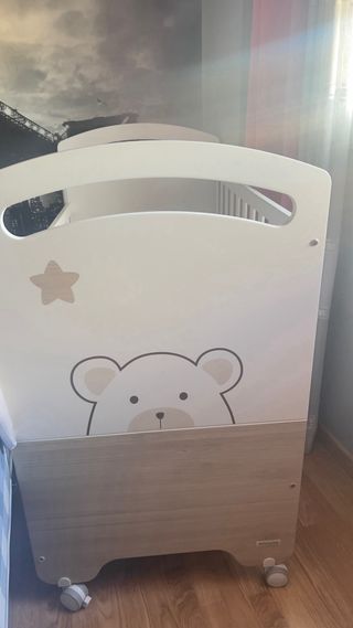 mueble bañera bebe mi cuna + cuna evolutiva