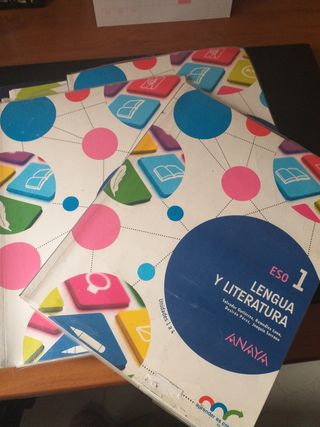 Libro LENGUA Y LITERATURA 1 ESO ANAYA