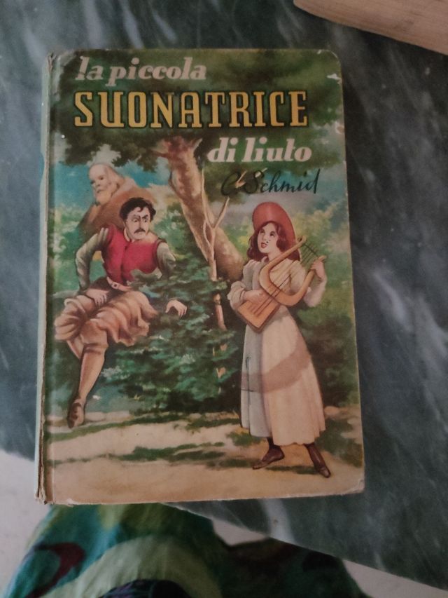 La piccola suonatrice di liuto vintage