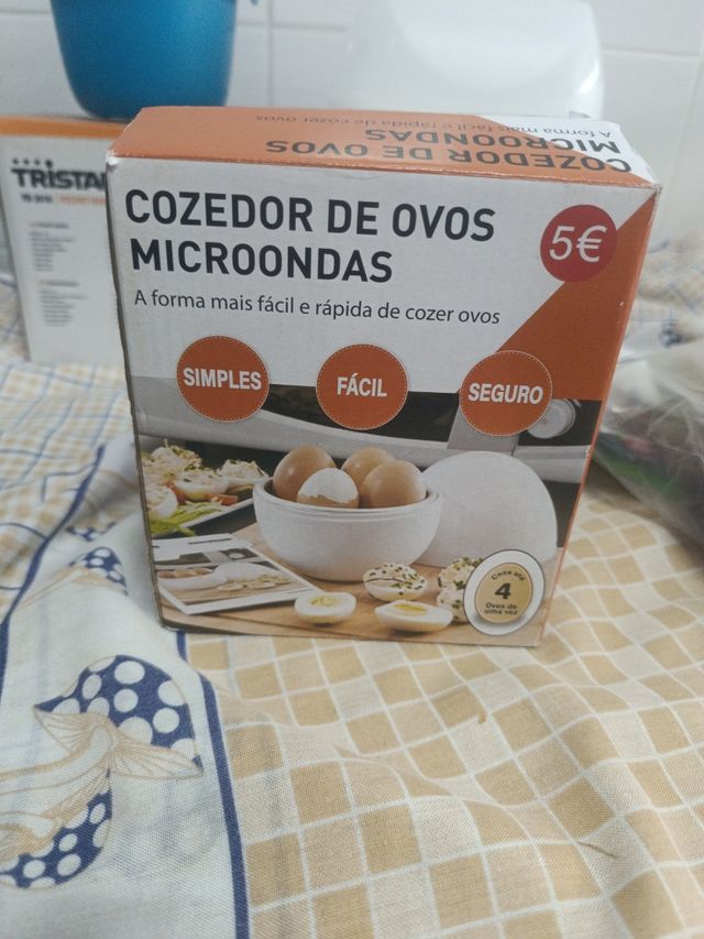 Cozefor de ovos no microondas