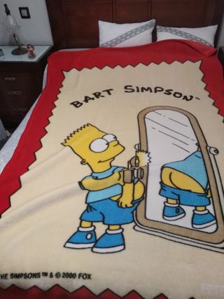 Manta Edredon Los Simpsons