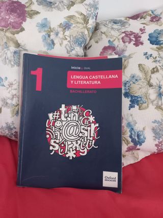 libro Lengua Castellana y literatura 1 Bach.