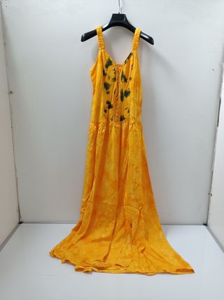 LEONARDO CARBONE Vestido corpiño Jasmin - amarillo