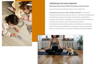 Suelo vinilico madera