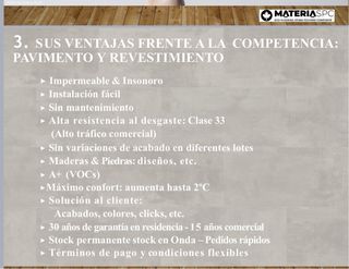 Suelo vinilico madera