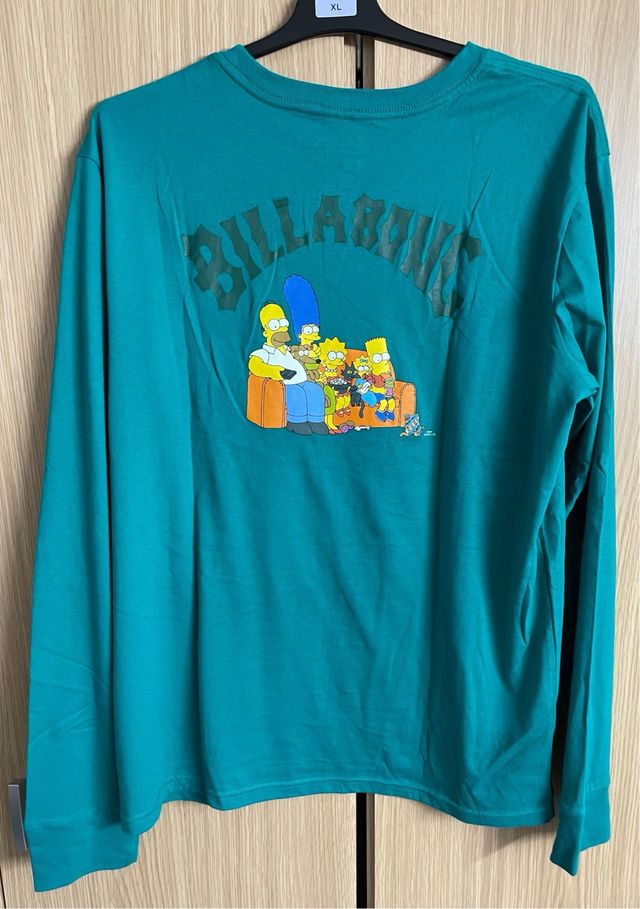 Camiseta manga larga Los simpsons Billabong en L
