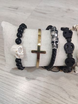 Pulseras calaveras 