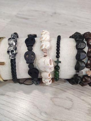 Pulseras calaveras 