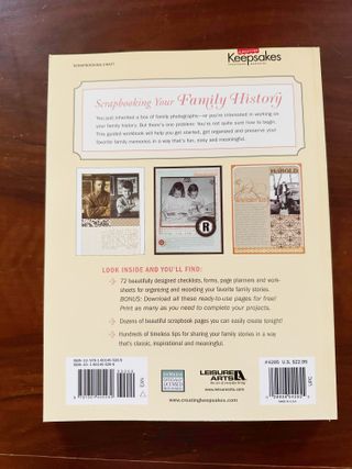 Libro "Scrapbooking your Family History"