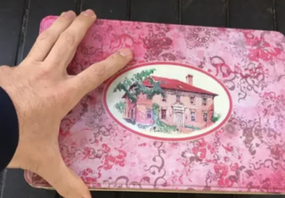 Caja de chapa, metálica