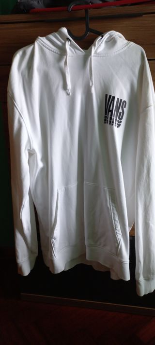 Sudadera Vans blanca sin estrenar