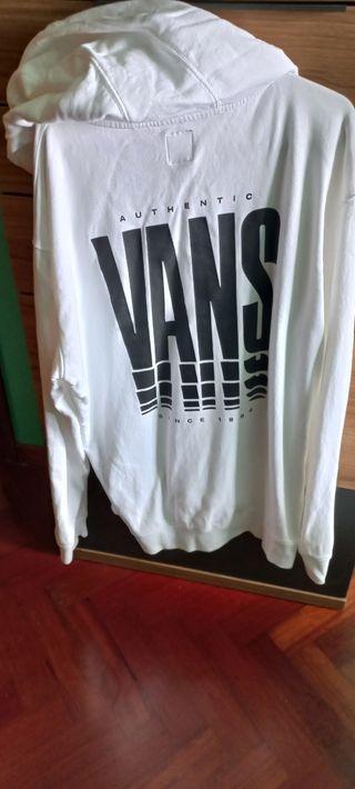 Sudadera Vans blanca sin estrenar