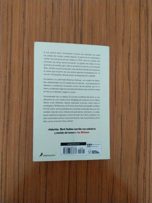 Curioso incidente del perro a medianoche