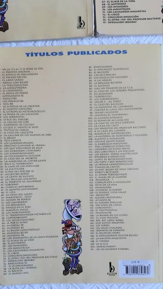 Mortadelo y Filemón 4 tebeos