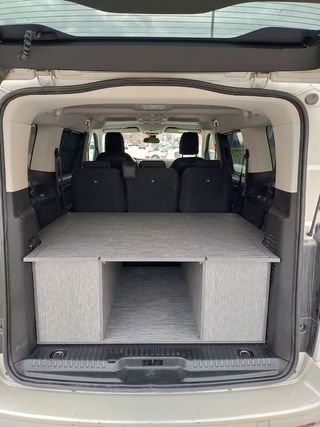 Mueble camper convertible en cama