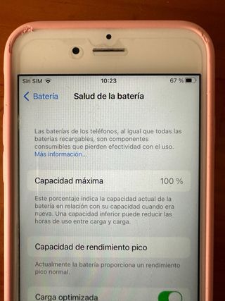 Iphone 6s 64GB Bateria al 100%