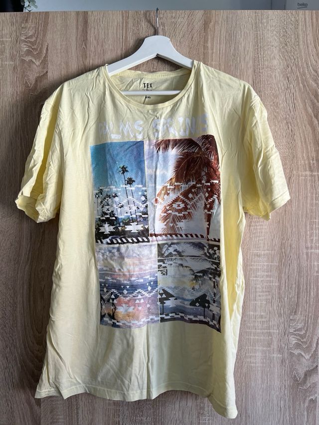 Camiseta con dibujo hombre