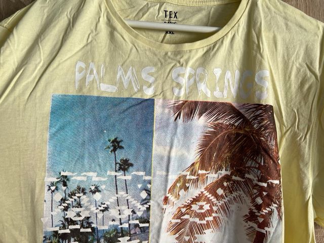 Camiseta con dibujo hombre