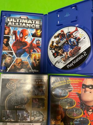 LOTE SUPER HEROES - PS2