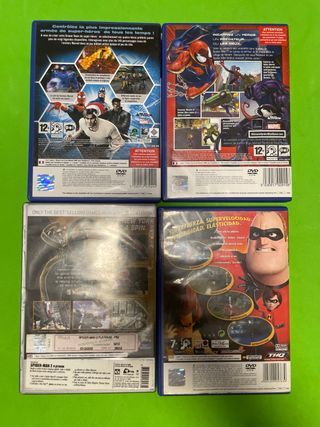 LOTE SUPER HEROES - PS2