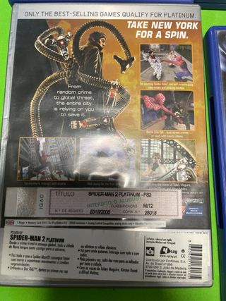 LOTE SUPER HEROES - PS2