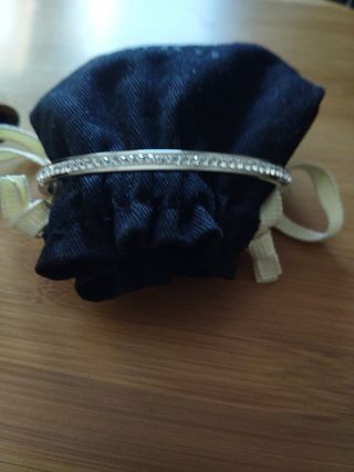 Pulsera plateada q no de plata