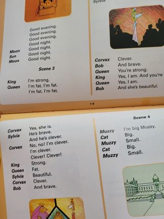 DVD y libro inglés niños Muzzy