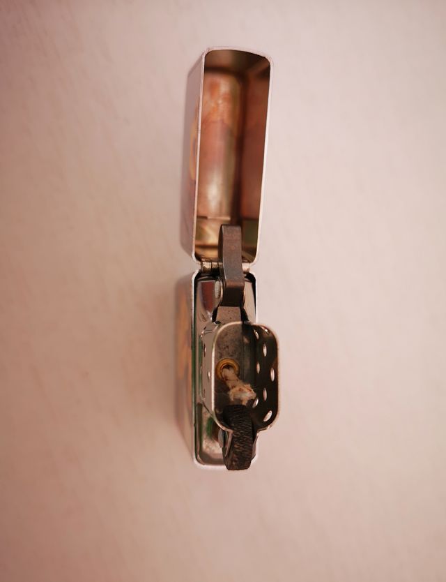 Accendino Zippo con disegno labrador da collezione