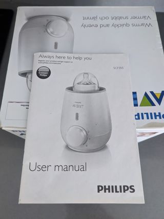 Calienta biberones Philips