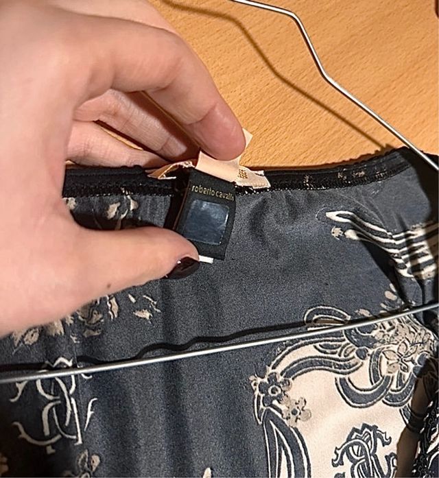 Maglia Roberto Cavalli nera e bianca