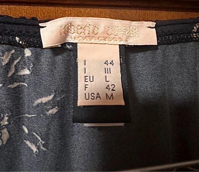 Maglia Roberto Cavalli nera e bianca