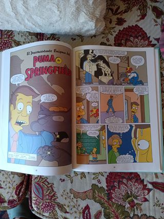 2 Comics de los Simpsons