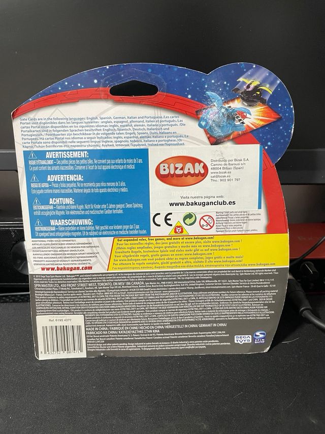 Bakugan pack Neo-Dragonoid traslucido (sin abrir)